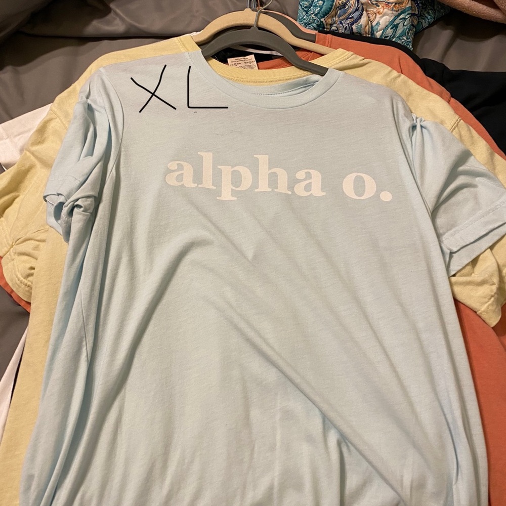 Alpha Omicron Pi shirt
